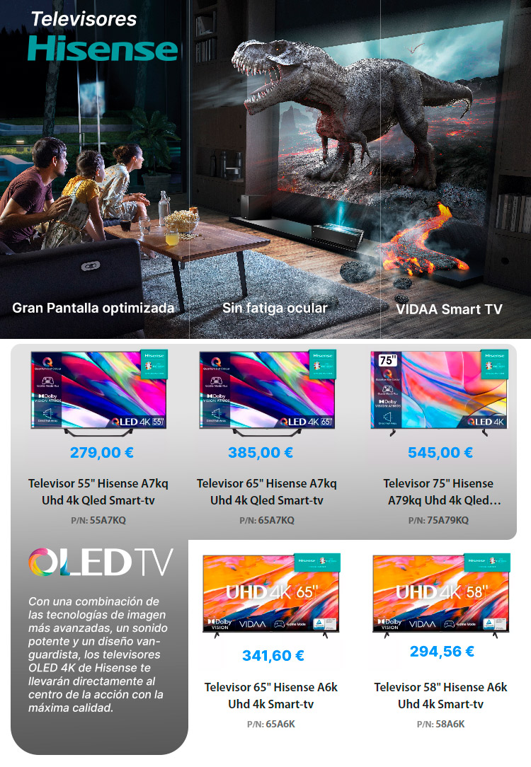 Hisense Televisores Smart en Desyman
